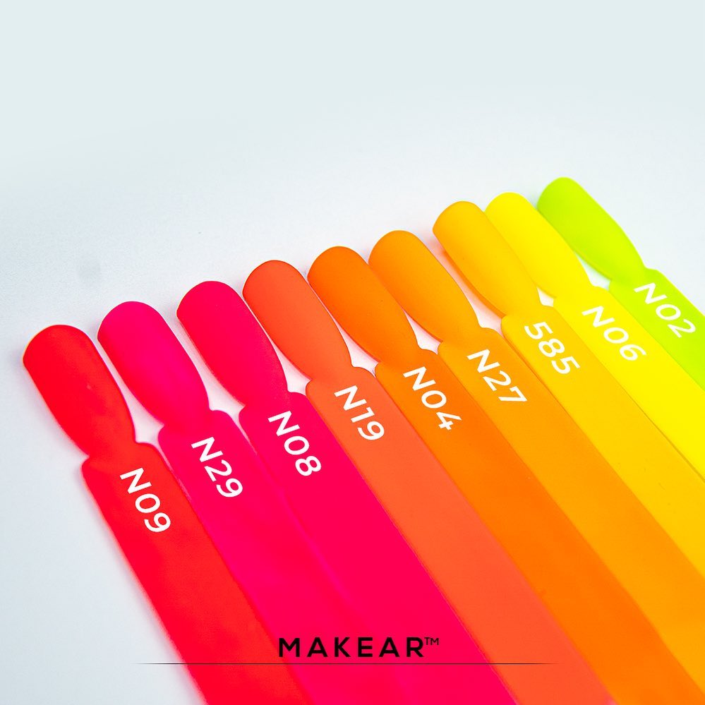 MAKEAR Gel Polish 8ml No.N19 Neon Series