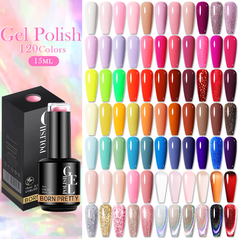 Born Pretty UV/LED gél lakk 15 ml - BG056