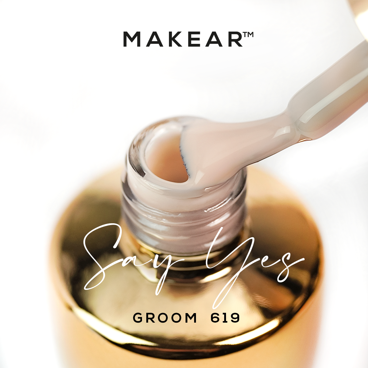 MAKEAR 'Say Yes' Gel Polish 8ml No.619