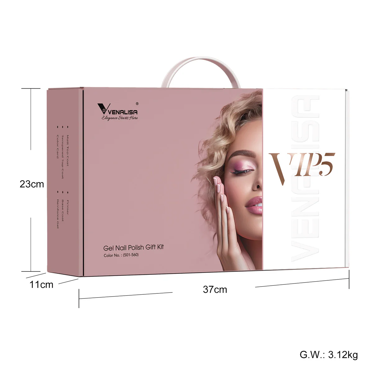 Venalisa VIP5 UV/LED Gél Lakk szett- Teljes szett - 60 db szín