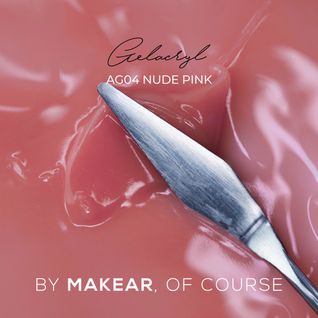 MAKEAR Poly Gel 30g - AG04 - Nude Pink