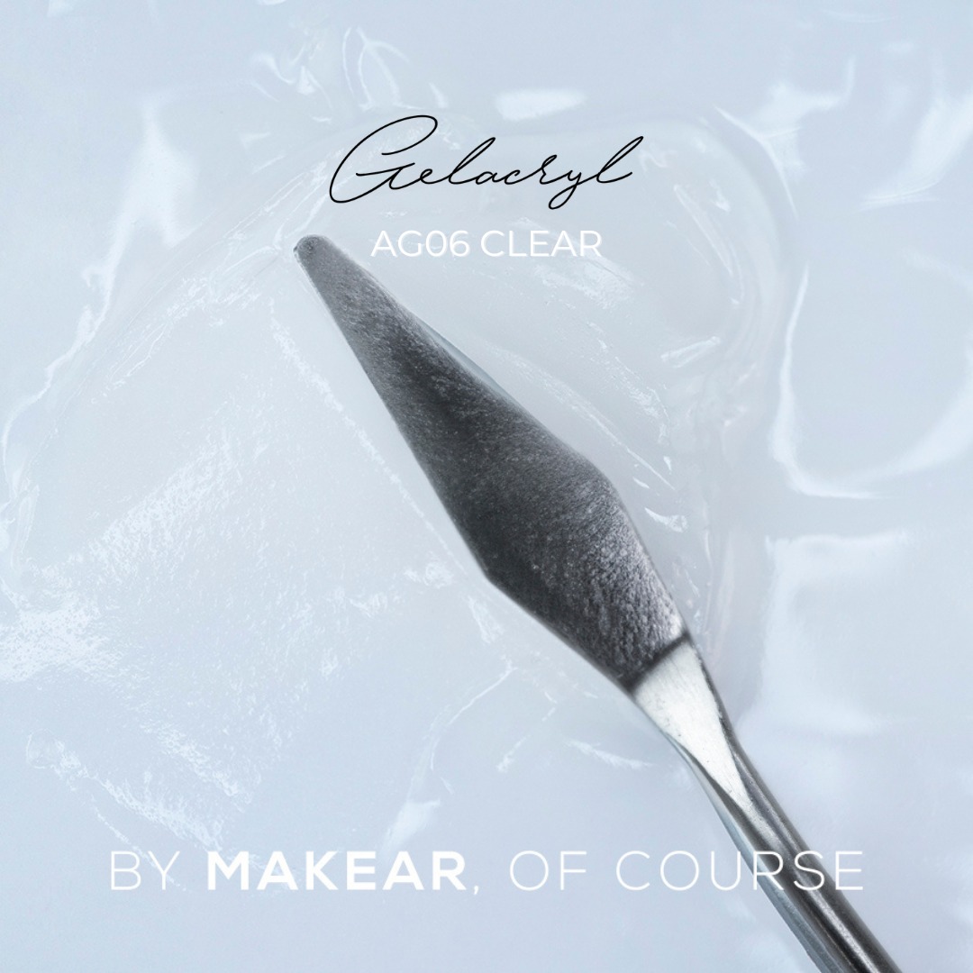 MAKEAR Poly Gel 60g - AG06 - Clear
