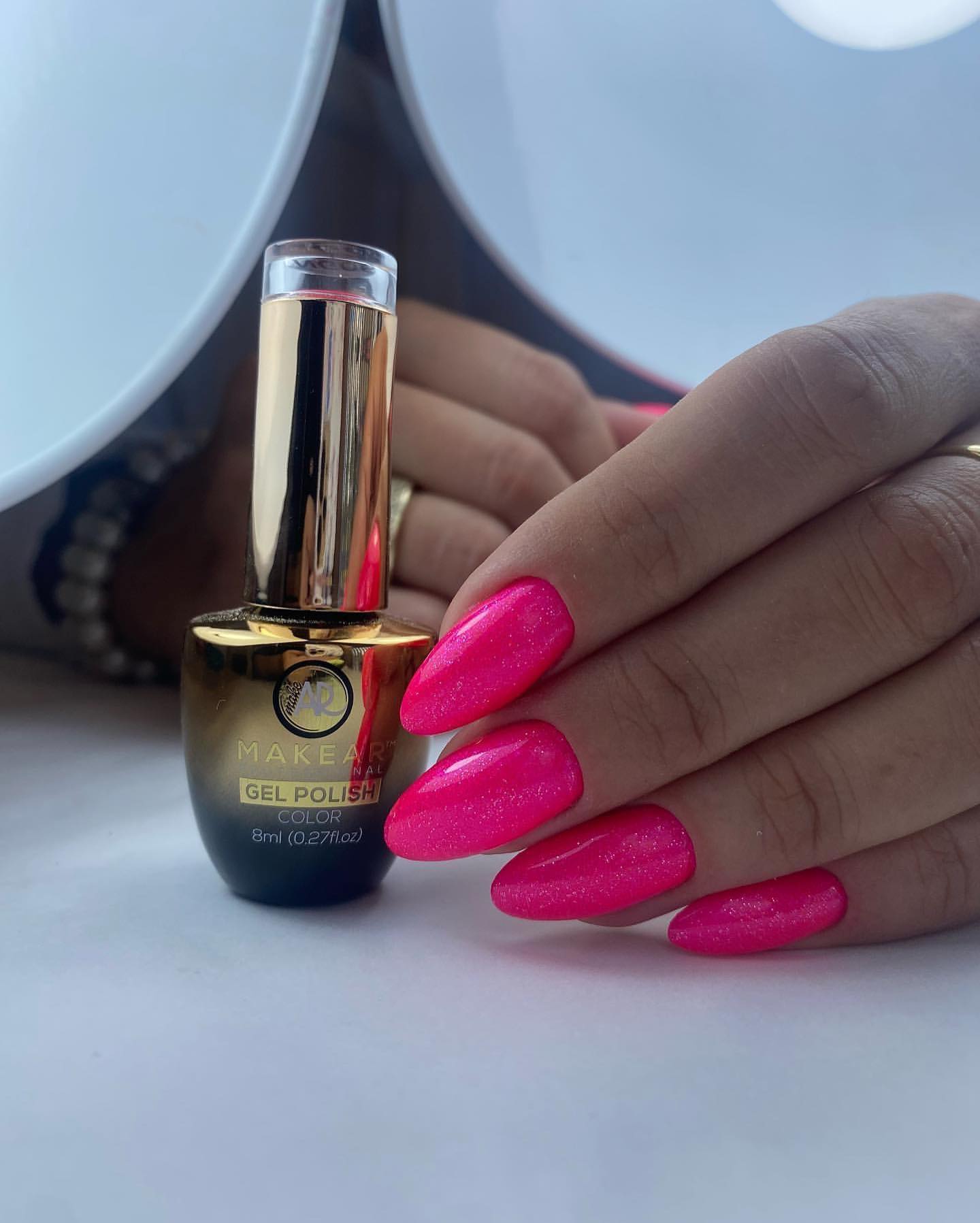 MAKEAR Glitter Neon Gel Polish 8ml No.NG06 Cuba Neoshine