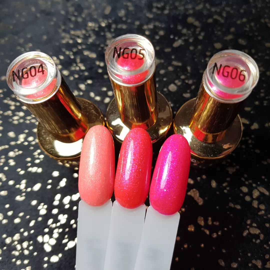 MAKEAR Glitter Neon Gel Polish 8ml No.NG05 Fiji Neoshine