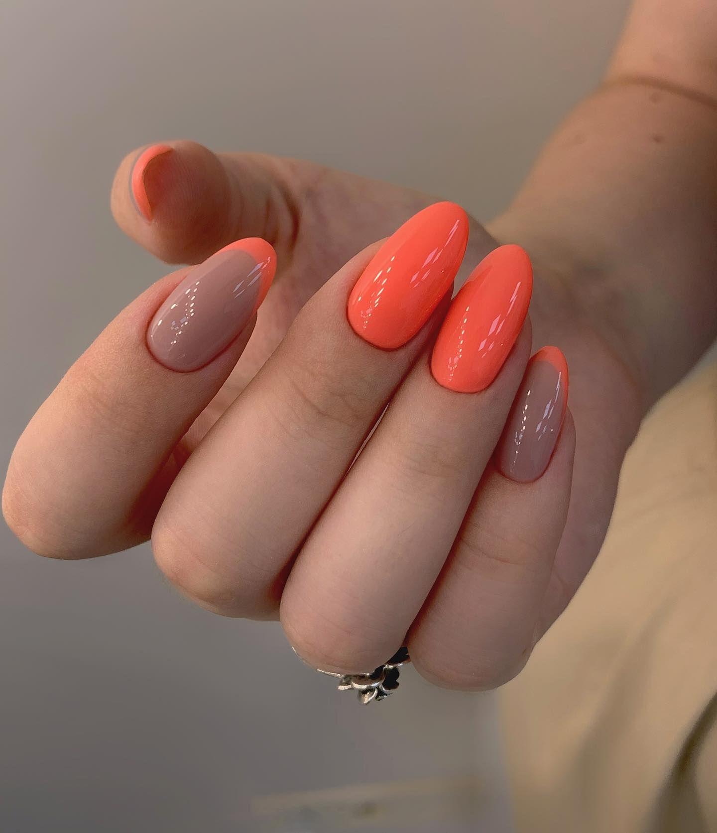 SEMILAC UV/LED Gél Lakk 7ml - 132 - Orange Lollipop