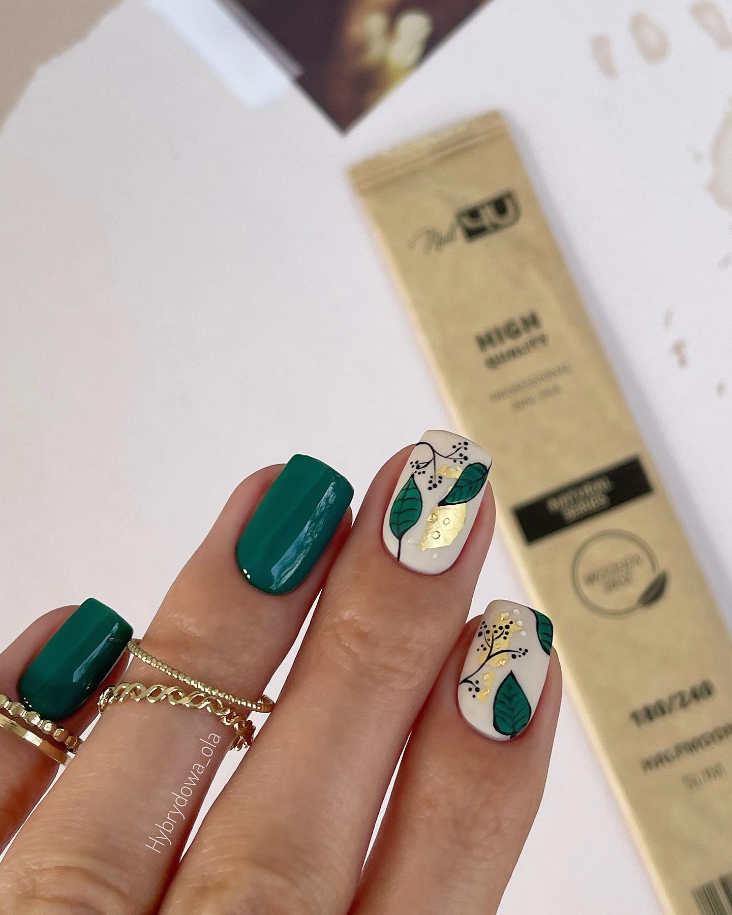 SEMILAC UV/LED Gél Lakk 7ml - 309 - Pine Green