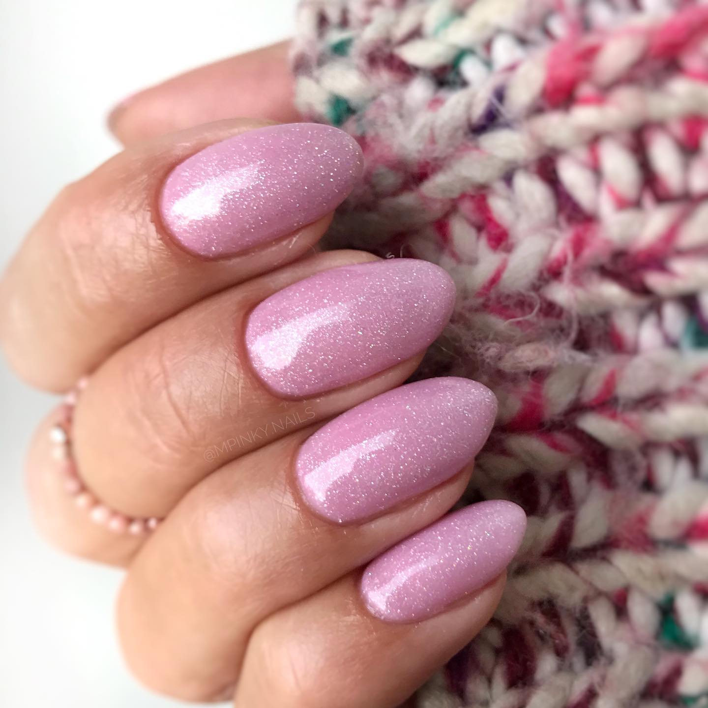 SEMILAC UV/LED Gél Lakk 7ml - 319 - Shimmer Dust Pink