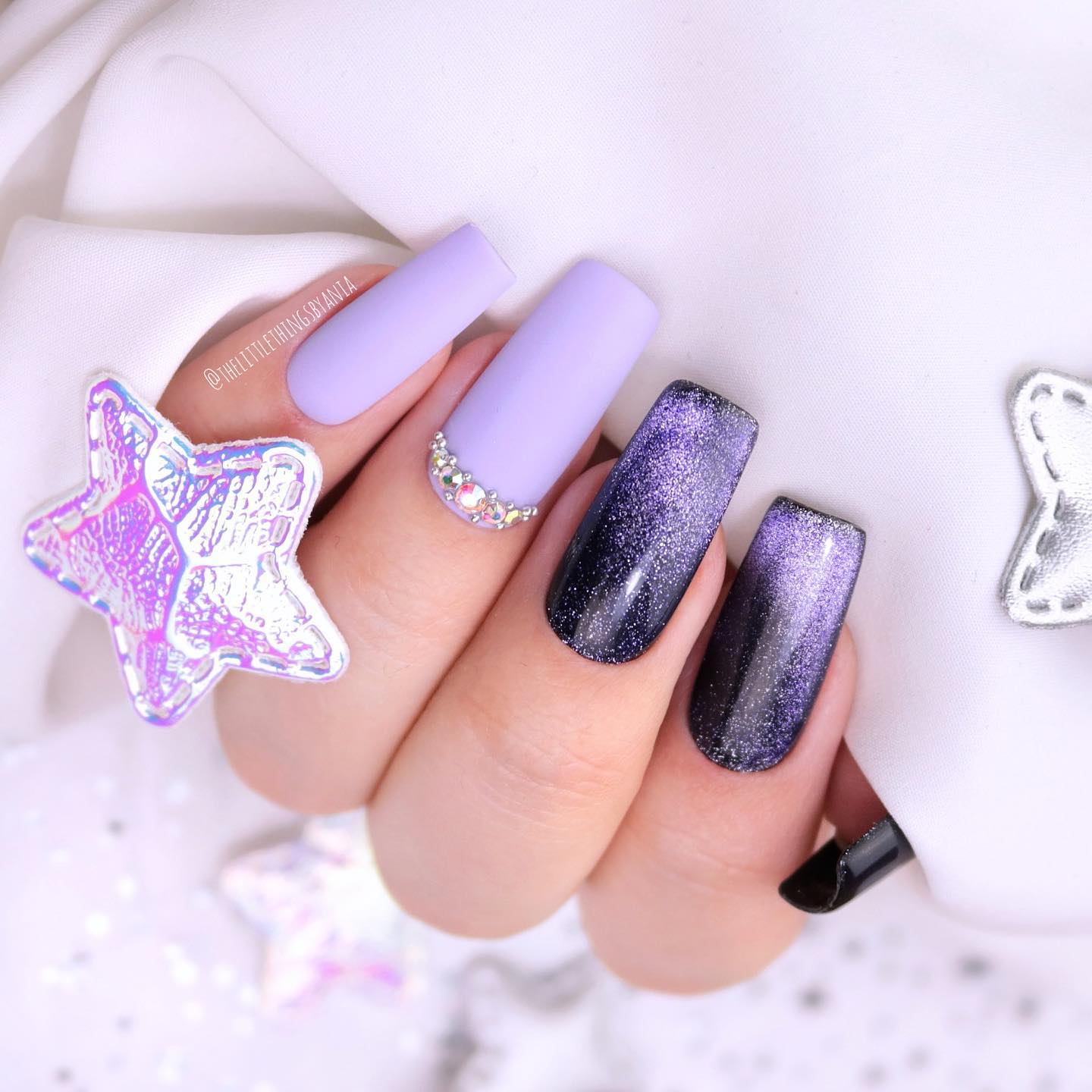 SEMILAC UV/LED Gél Lakk 7ml - 329 - Brave Violet