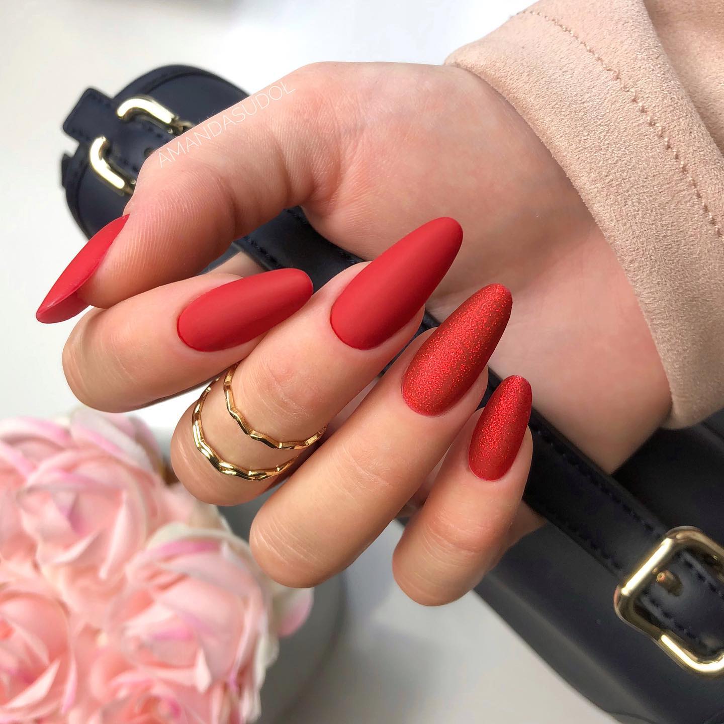 SEMILAC UV/LED Gél Lakk 7ml - 345 - Gorgeous Red