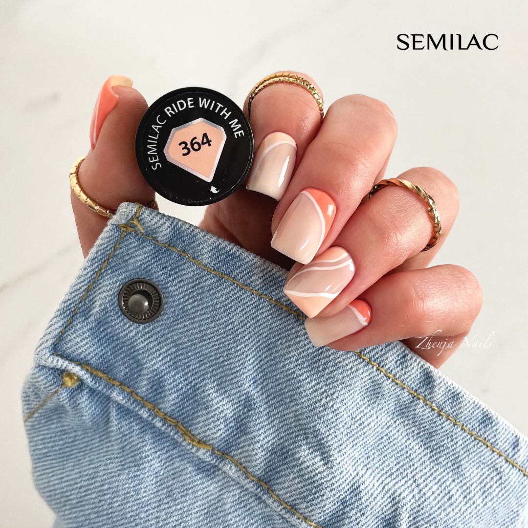 SEMILAC UV/LED Gél Lakk 7ml - 364 - Ride with me