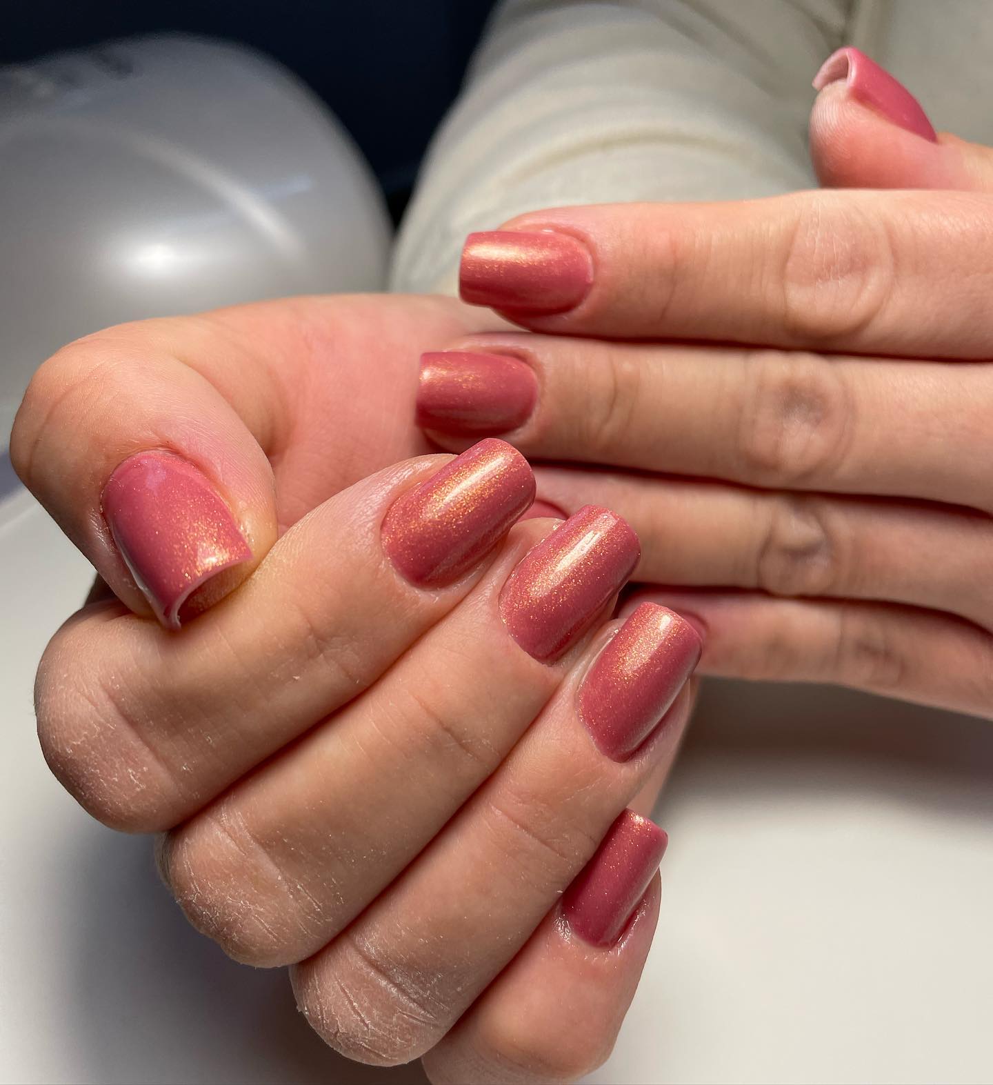 SEMILAC UV/LED Gél Lakk 7ml - 378 - HEMA FREE - Shimmer Stone Amber