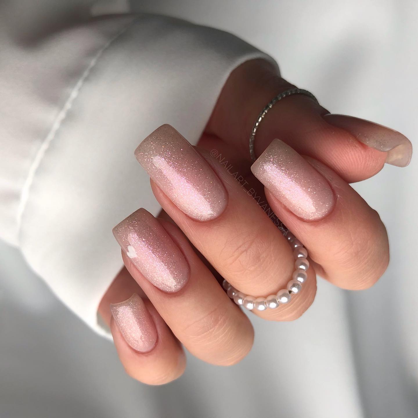 SEMILAC UV/LED Gél Lakk 7ml - 390 - HEMA FREE - Spark of Bare Love
