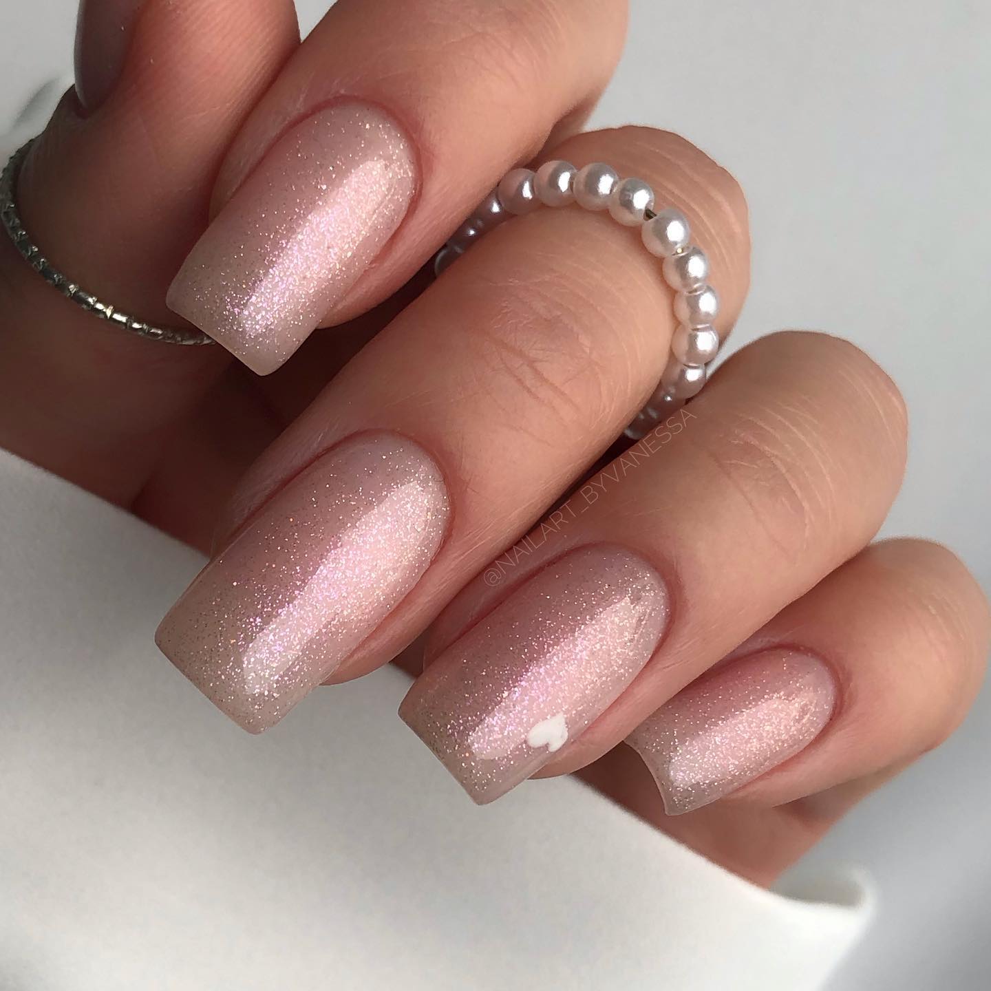 SEMILAC UV/LED Gél Lakk 7ml - 390 - HEMA FREE - Spark of Bare Love