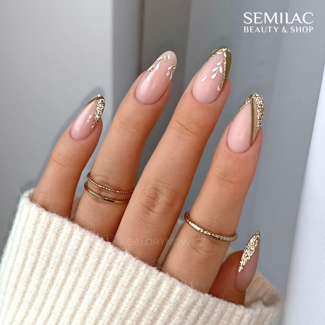 SEMILAC UV/LED Gél Lakk 7ml - 407 - HEMA FREE - Namaste All Year