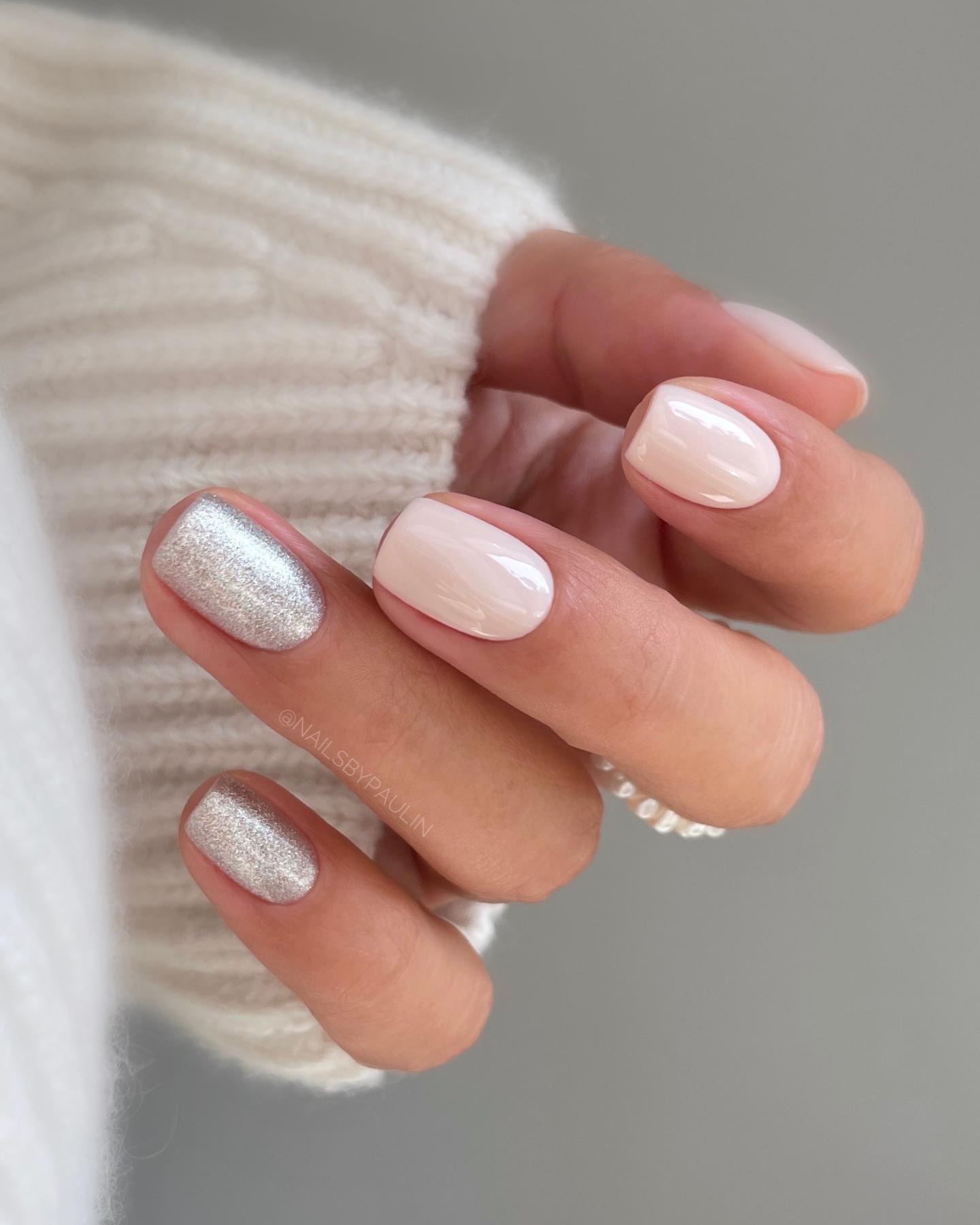 SEMILAC UV/LED Gél Lakk 7ml - 413 - HEMA FREE - Desert Ivory