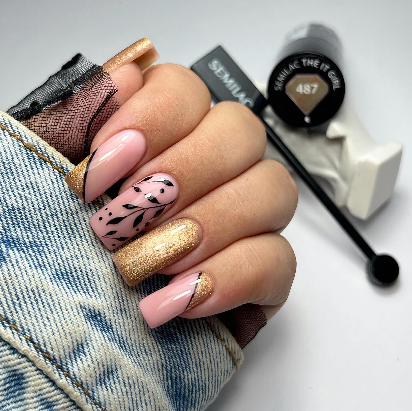SEMILAC UV/LED Gél Lakk 7ml - 487 - HEMA FREE - The IT Girl