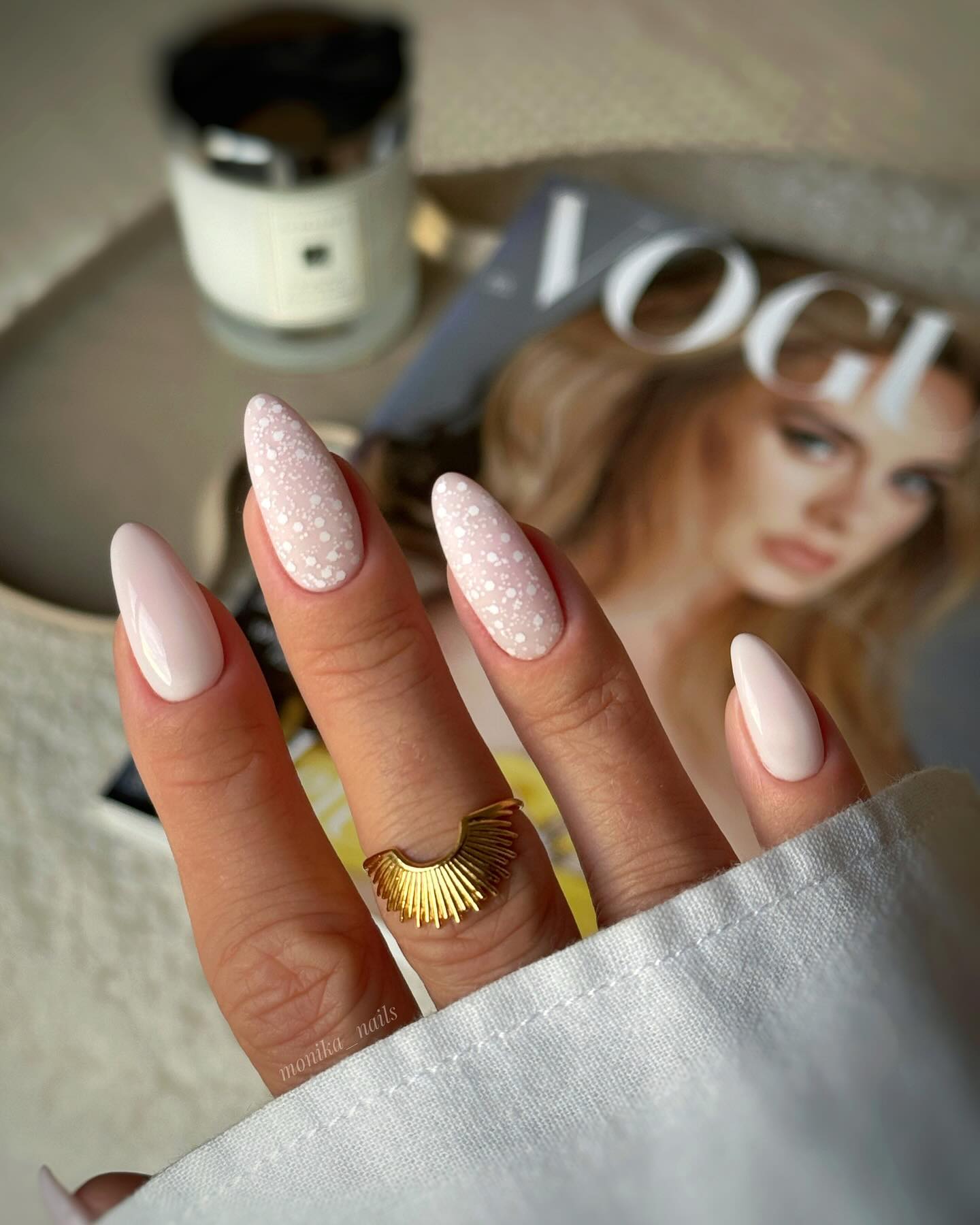 SEMILAC UV/LED Gél Lakk 7ml - 490 -HEMA FREE - Ice Crushed