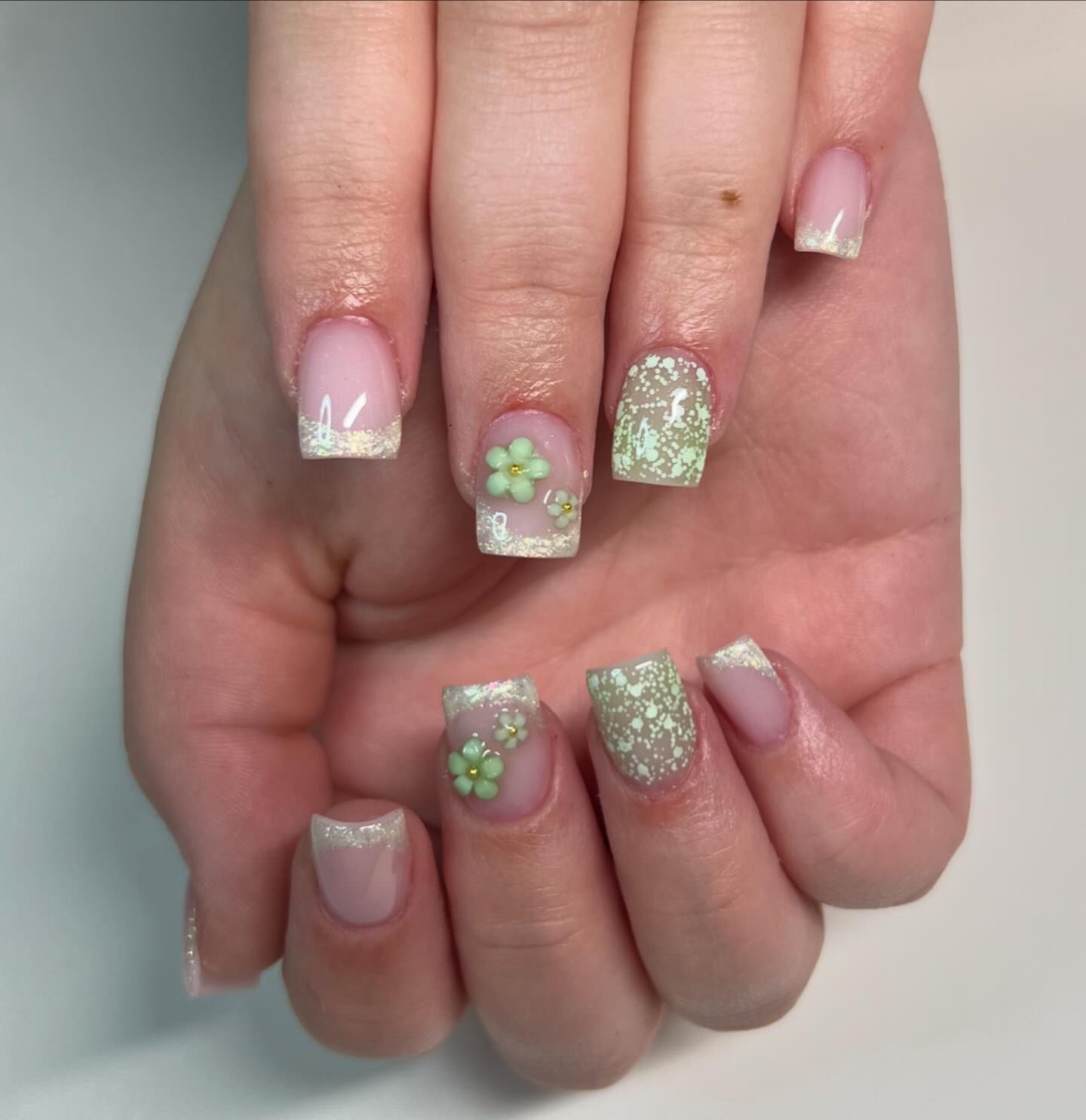 SEMILAC UV/LED Gél Lakk 7ml - 494 - HEMA FREE - Frozen Pistachios
