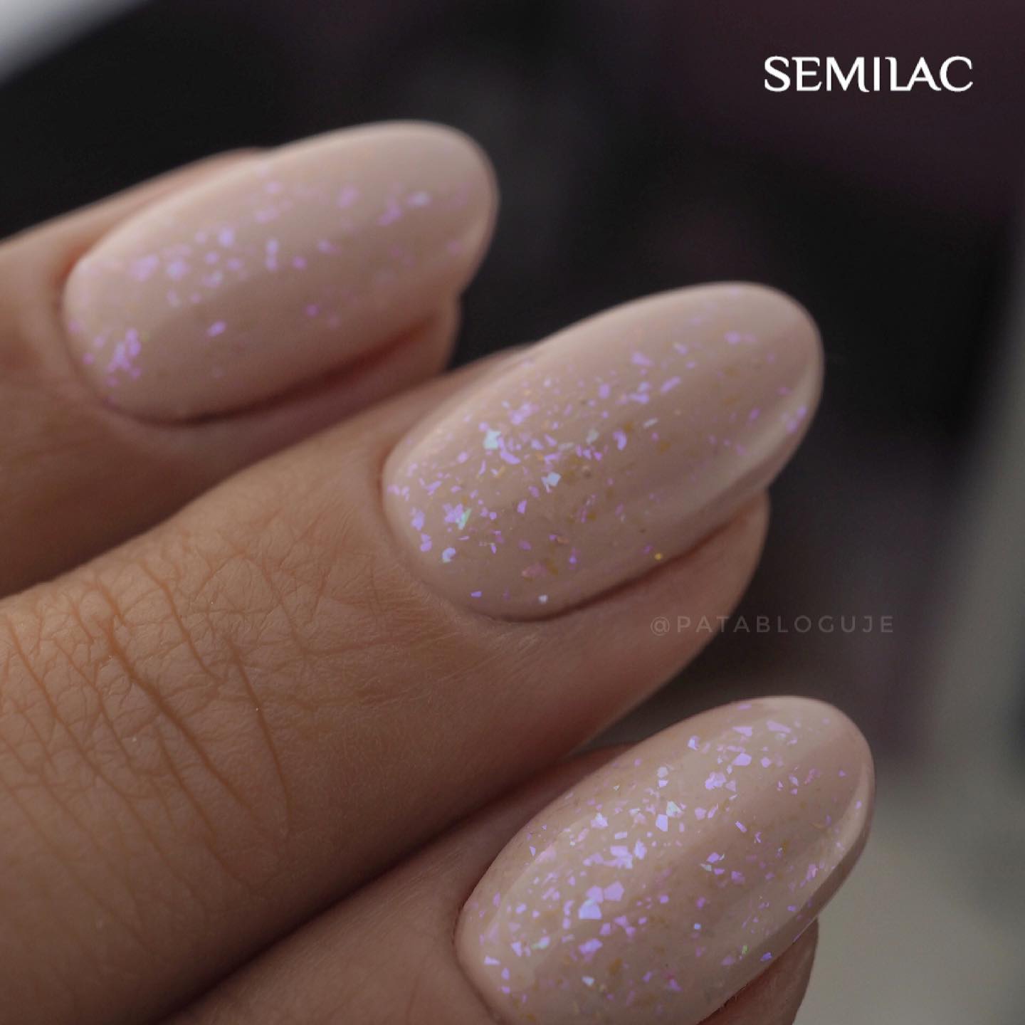 SEMILAC UV/LED Gél Lakk 7ml - 513 - Million