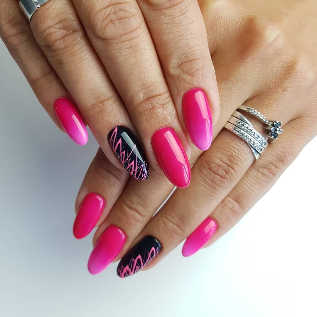 SEMILAC UV/LED Gél Lakk 7ml - 517 - SemiBeats Neon Pink