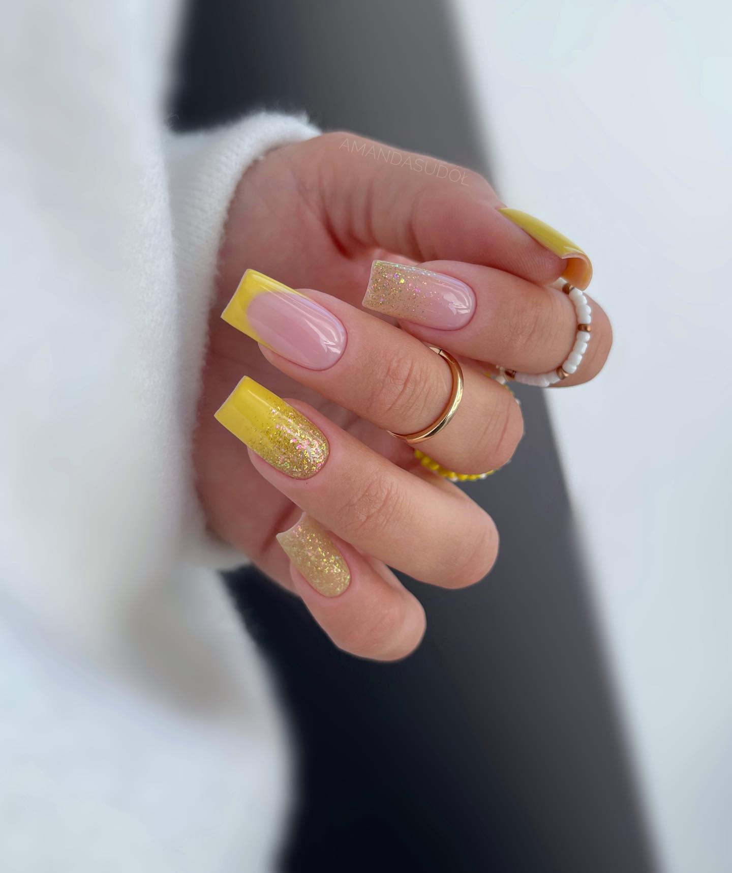 SEMILAC UV/LED Gél Lakk 7ml - 531 - Joyful Yellow