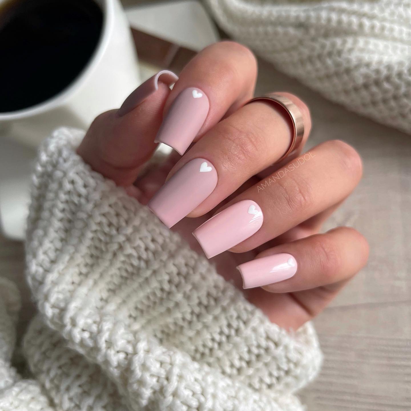 SEMILAC UV/LED Gél Lakk 7ml - 574 - Bride In Powder