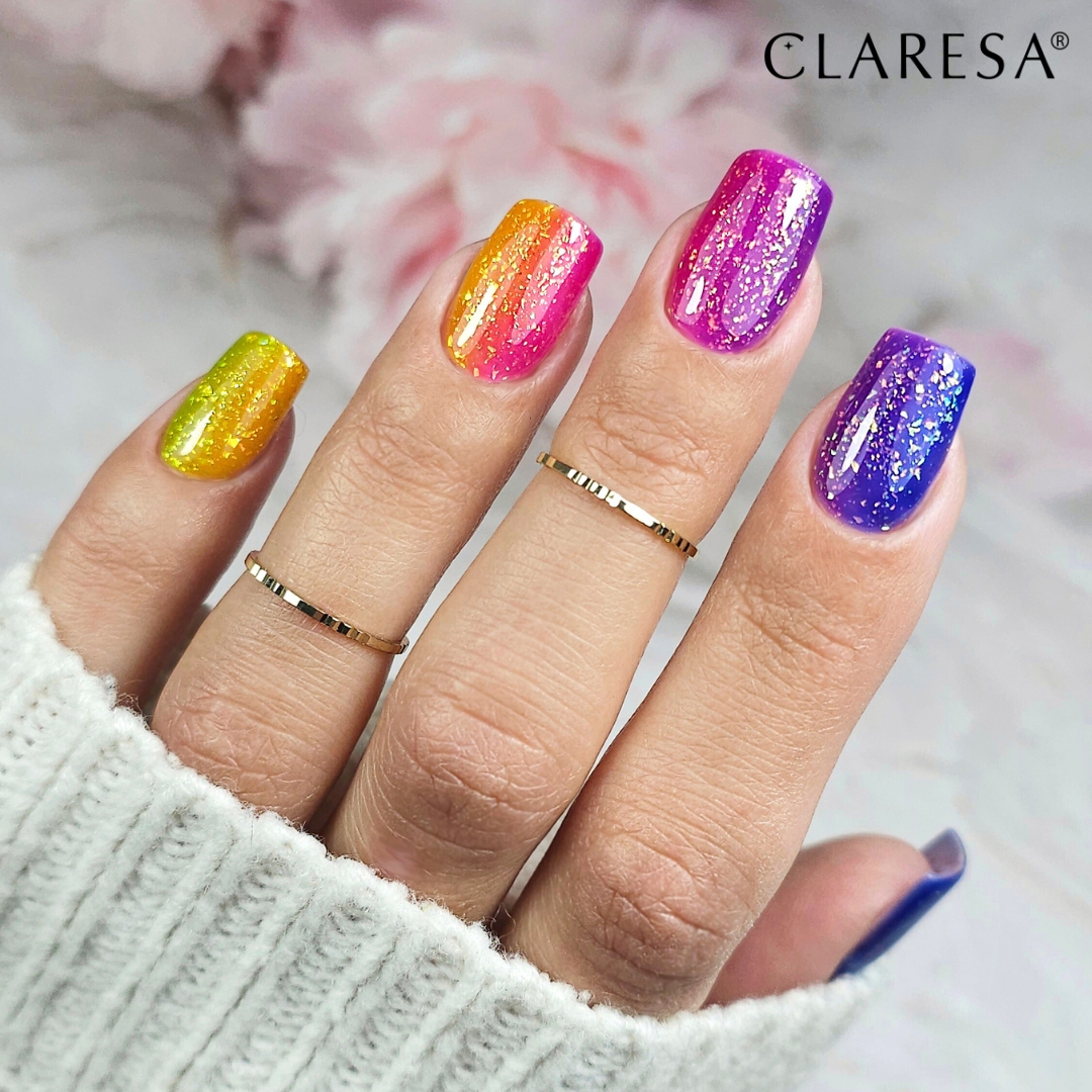 CLARESA UV/LED Rainbow Jello Base - Yellow
