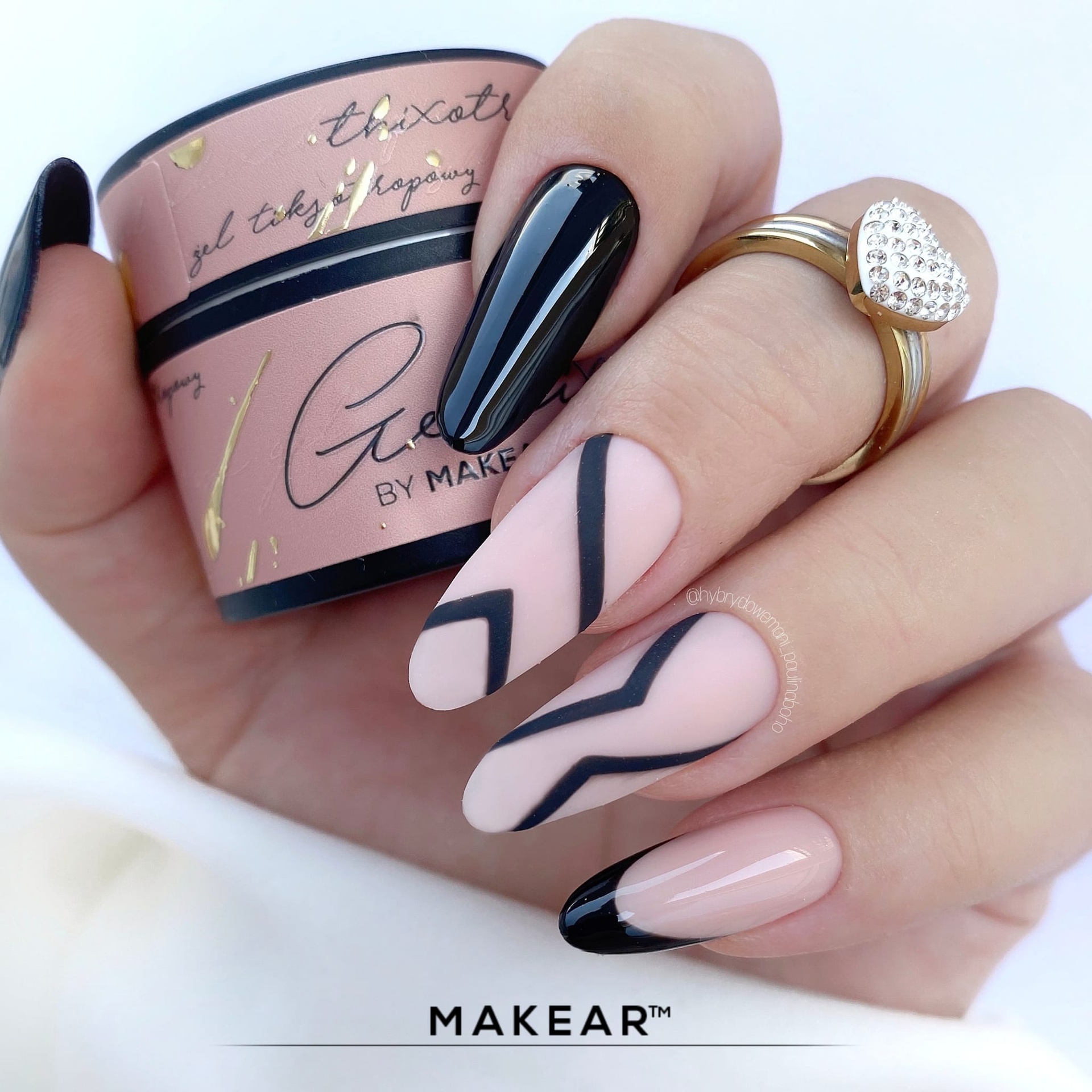 MAKEAR ProArt Gel PA02 10 ml - Black