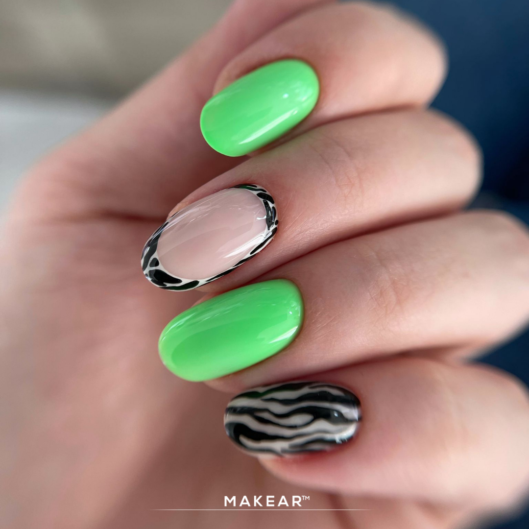 MAKEAR Rubber Base Juicy 8ml - CRB17 Matrix Green