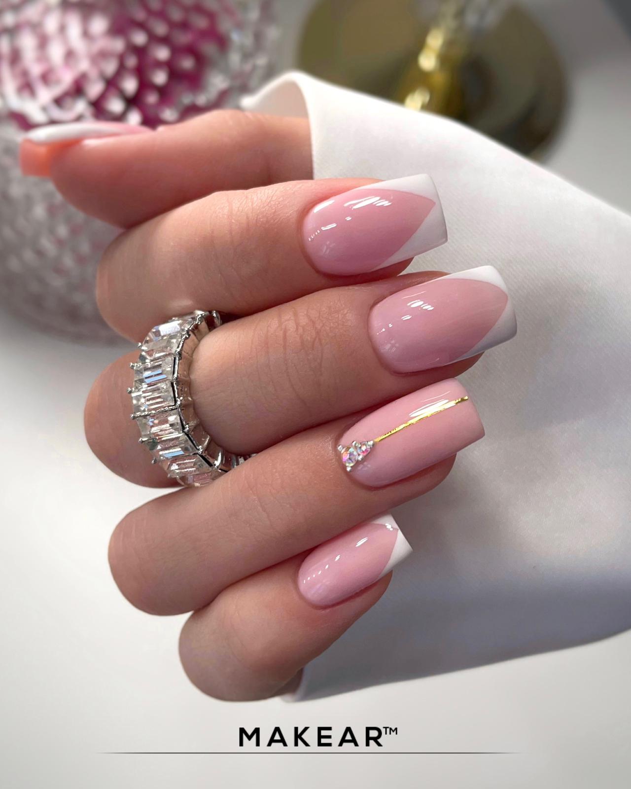 MAKEAR Nude Rubber Base 8ml - NRB02 French Pink
