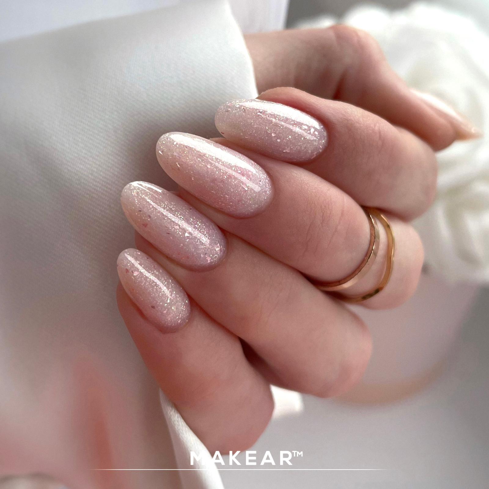 MAKEAR Gel&Go Builder Gél No.GG20 Milky Glitter 15ml