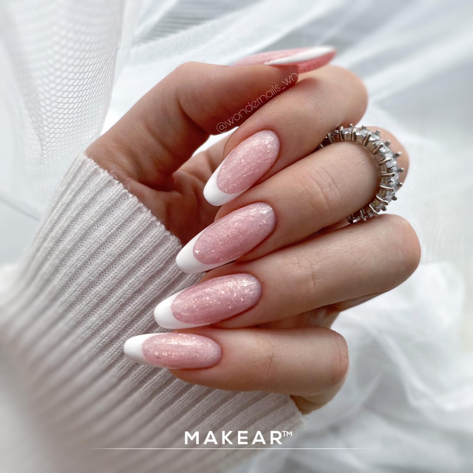 MAKEAR Gel&Go Builder Gél No.GG22 Pink Glitter 50ml