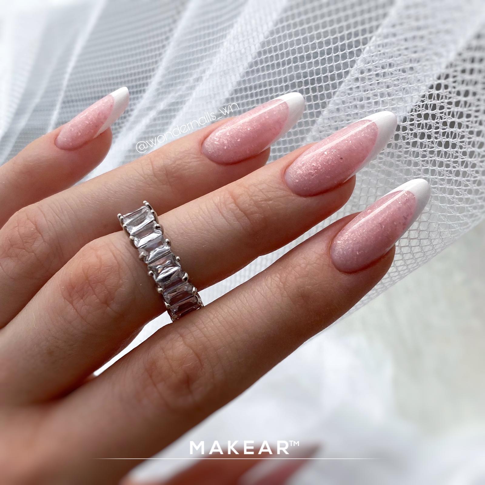 MAKEAR Gel&Go Builder Gél No.GG22 Pink Glitter 50ml