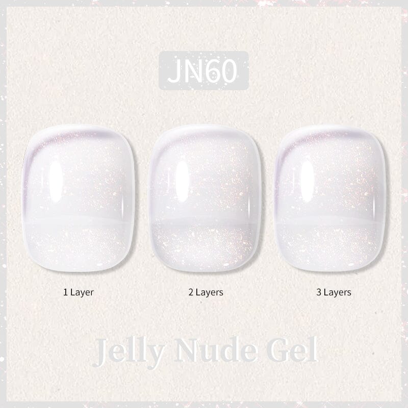 Born Pretty UV/LED gél lakk 10 ml - Jelly Nude Series - JN60