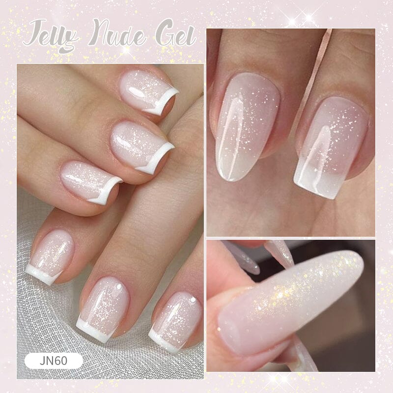 Born Pretty UV/LED gél lakk 10 ml - Jelly Nude Series - JN60