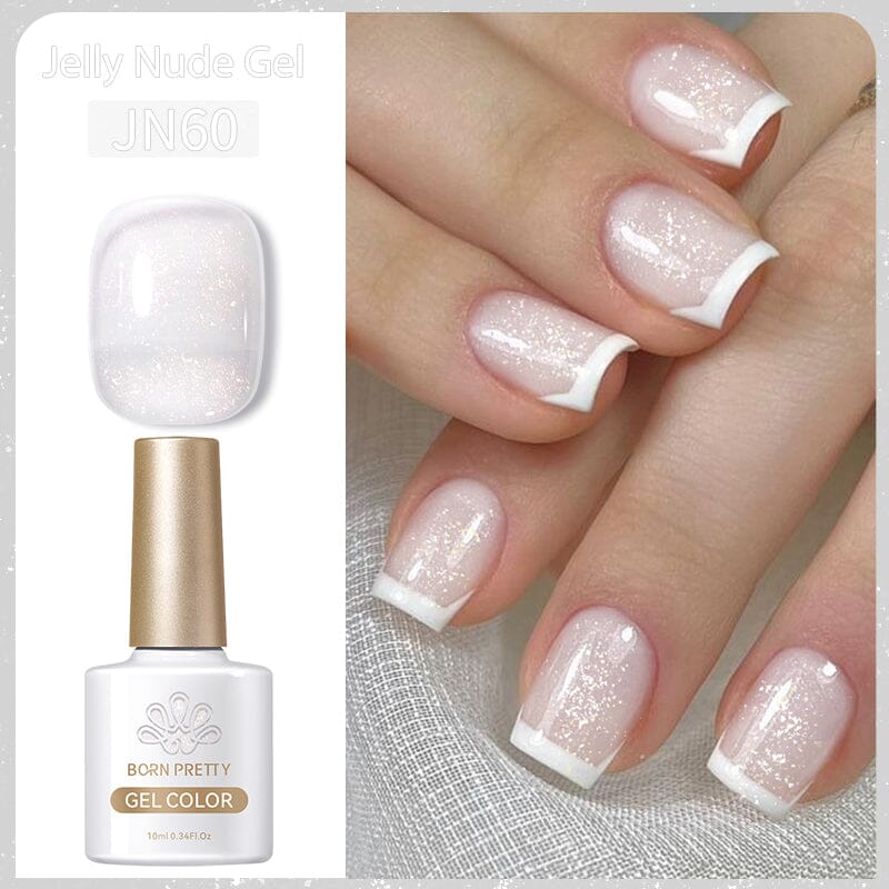 Born Pretty UV/LED gél lakk 10 ml - Jelly Nude Series - JN60