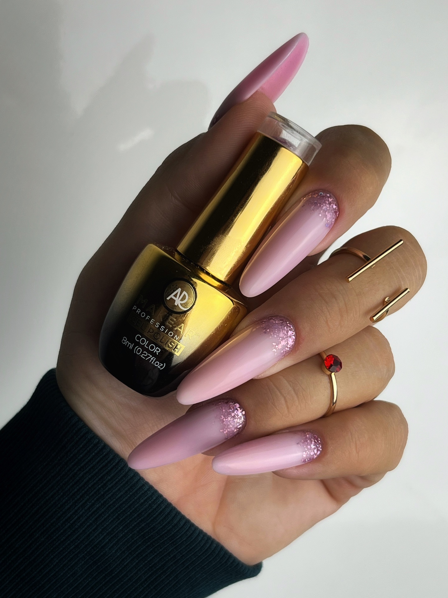 MAKEAR STELLAR Gel Polish 8ml No.S55 Pink aurora