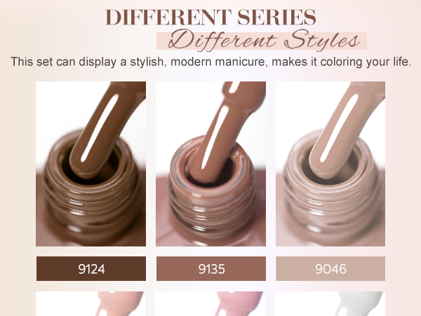 CANNI HEMA FREE UV/LED gél lakk szett 6x9ml - 2321