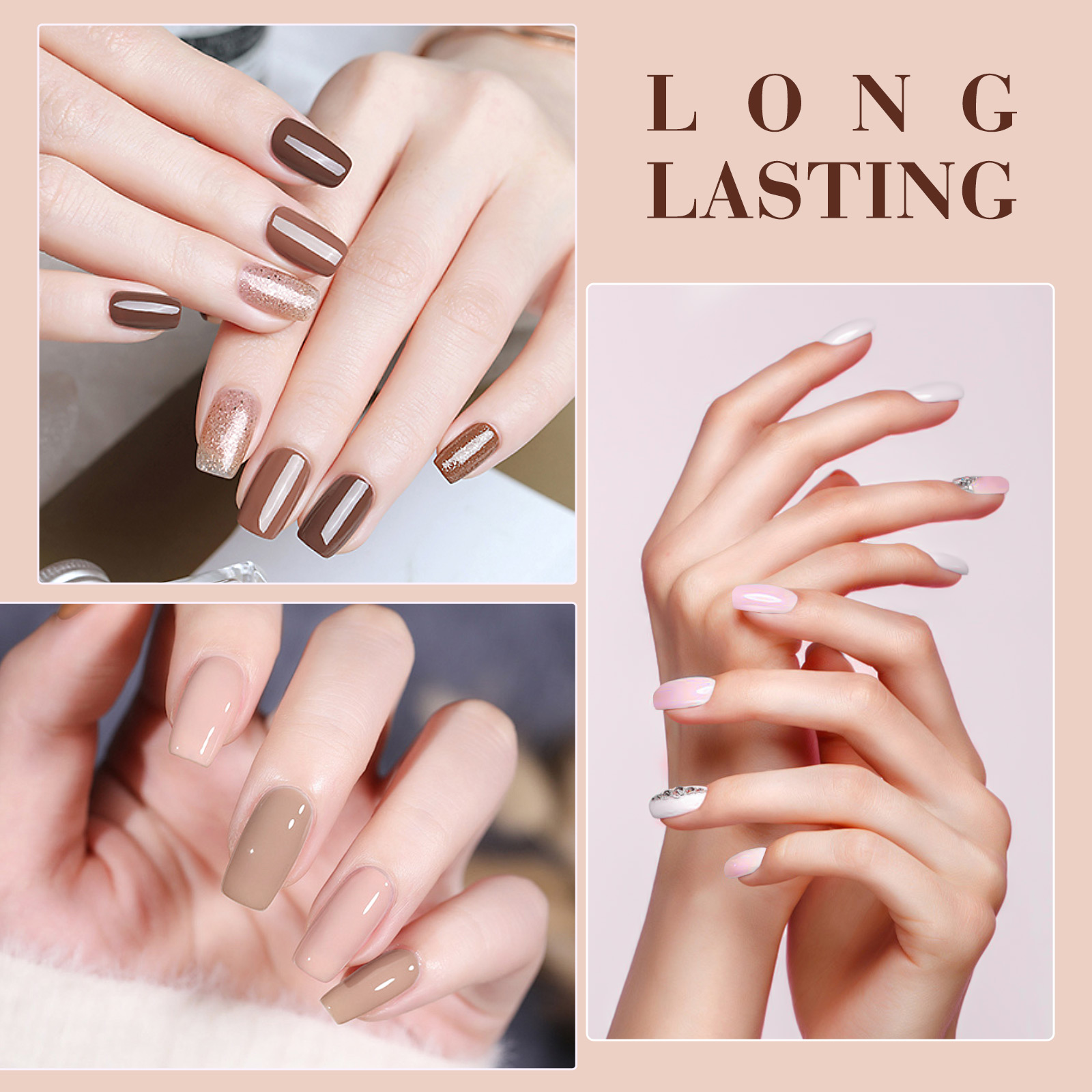 CANNI HEMA FREE UV/LED gél lakk szett 6x9ml - 2321