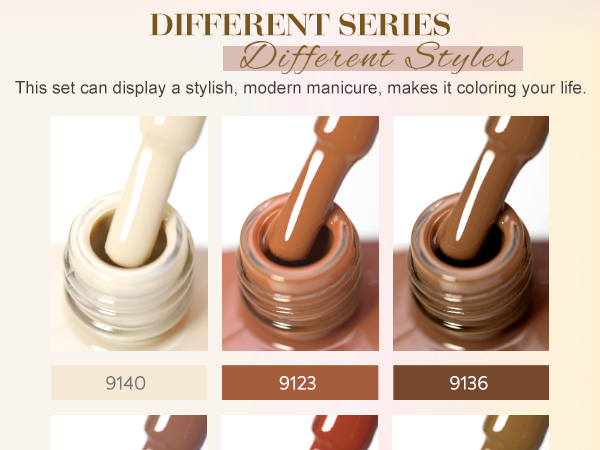 CANNI HEMA FREE UV/LED gél lakk szett 6x9ml - 2326