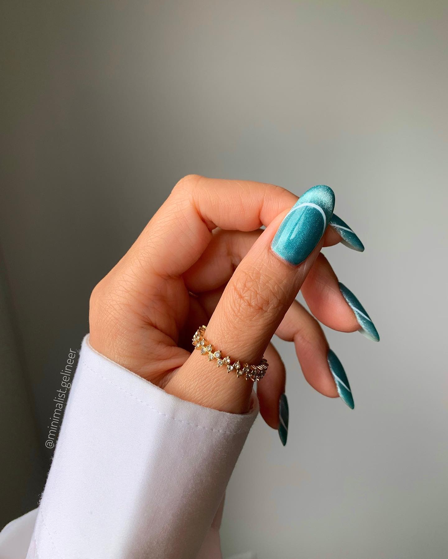 Born Pretty Sea Blue Cat Magnetic UV/LED gél lakk 10 ml - SB16