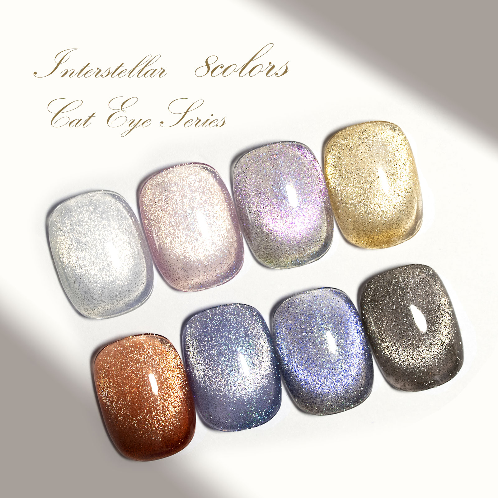 CANNI HEMA FREE  szett 8x9ml - No.05 - Interstellar Cat Eye Collection