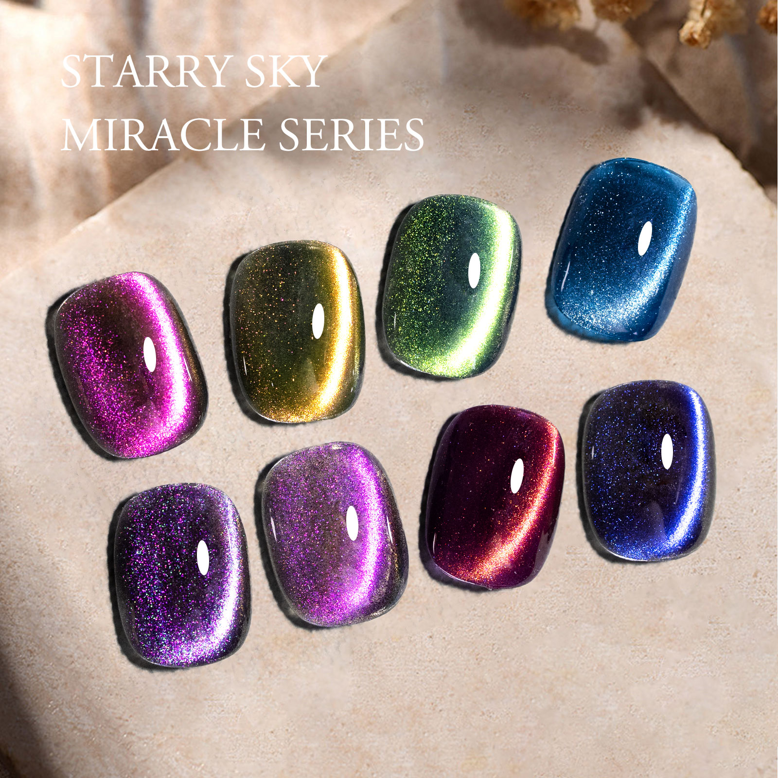 CANNI HEMA FREE  szett 8x9ml - No.06 - Starry Sky Miracle Collection