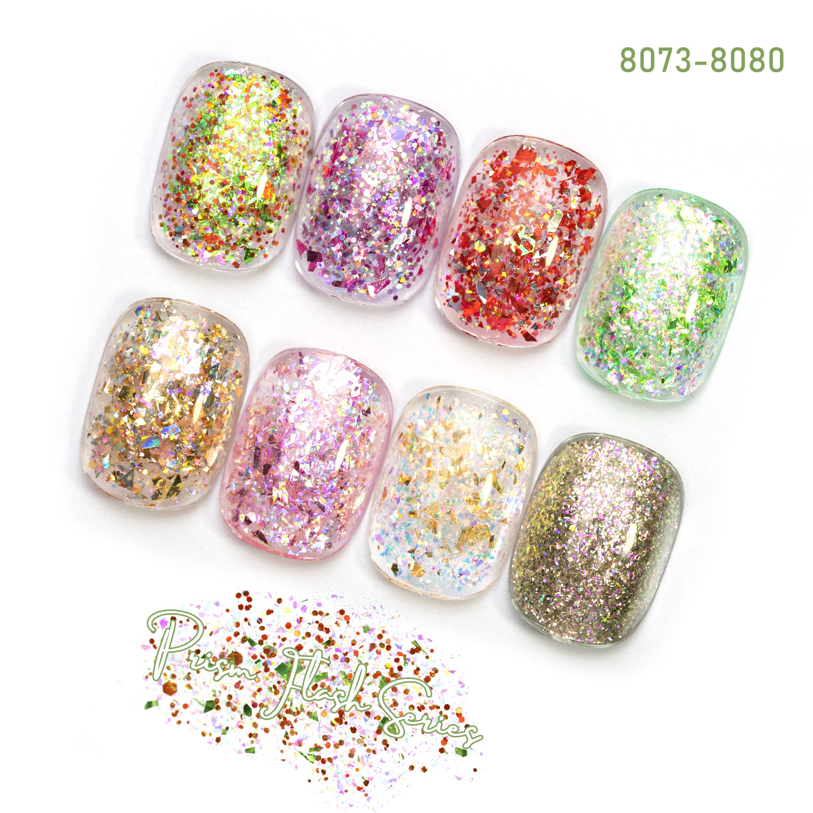 CANNI HEMA FREE  szett 8x9ml - No.10 - Prism Flash Collection