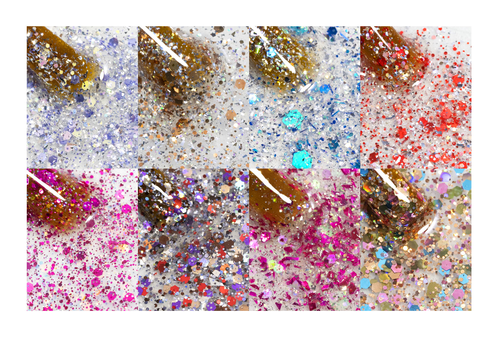 CANNI HEMA FREE  szett 8x9ml - No.11 - Glitz Flash Collection
