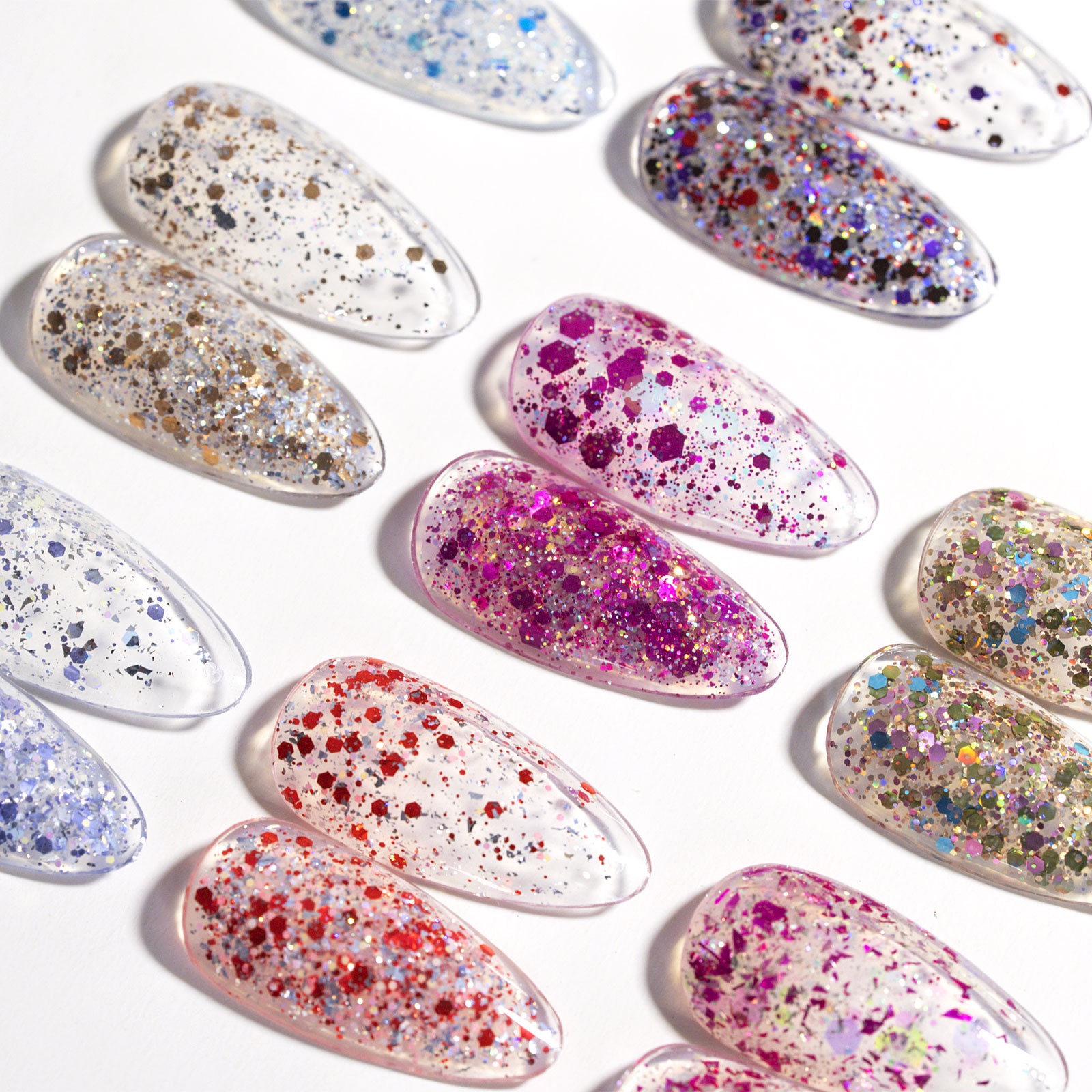 CANNI HEMA FREE  szett 8x9ml - No.11 - Glitz Flash Collection