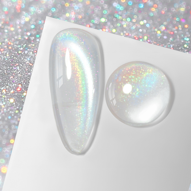 BORN PRETTY Rainbow Water Light Cat Magnetic UV/LED gél lakk 10 ml - RW02