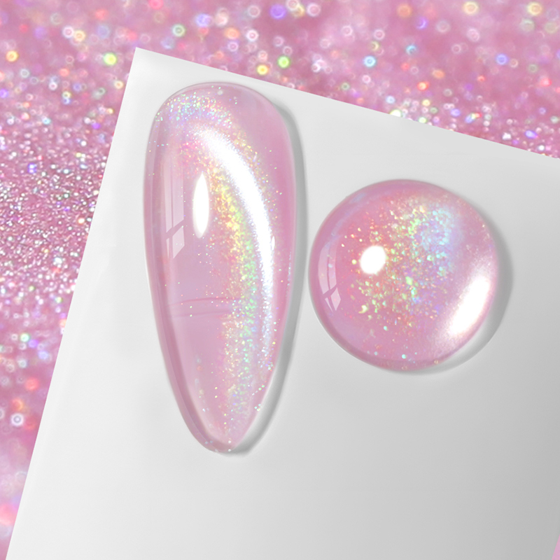 BORN PRETTY Rainbow Water Light Cat Magnetic UV/LED gél lakk 10 ml - RW03