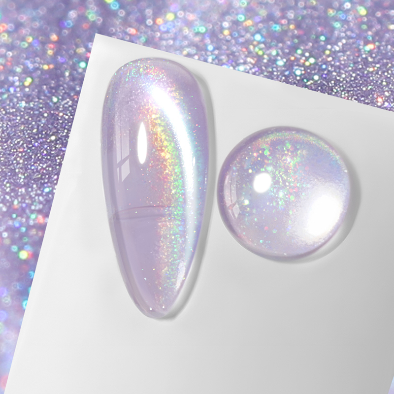 BORN PRETTY Rainbow Water Light Cat Magnetic UV/LED gél lakk 10 ml - RW04