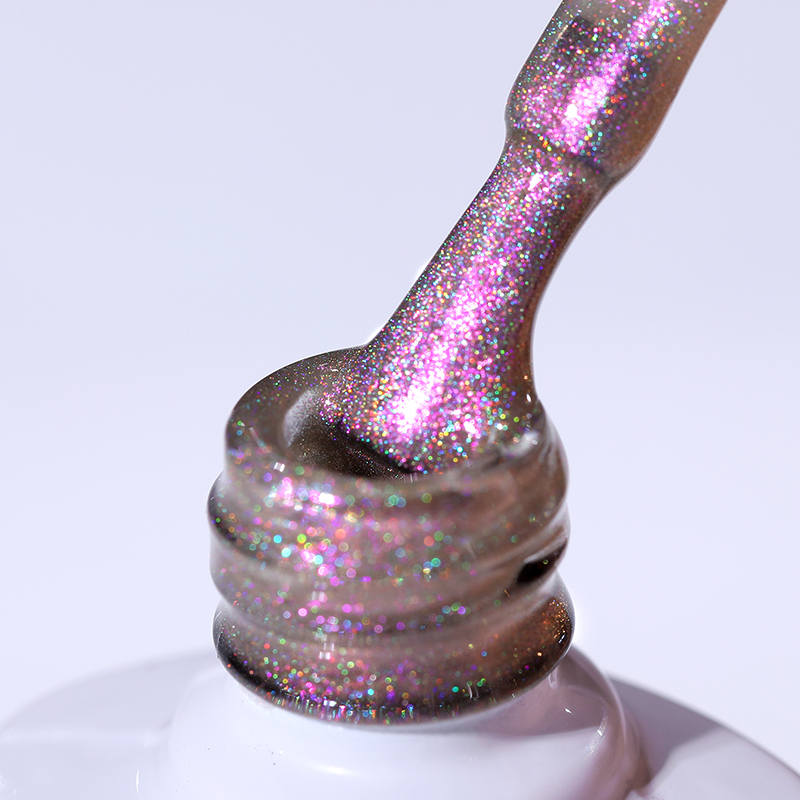 BORN PRETTY Rainbow Aurora Cat Magnetic UV/LED gél lakk 10 ml - RA01